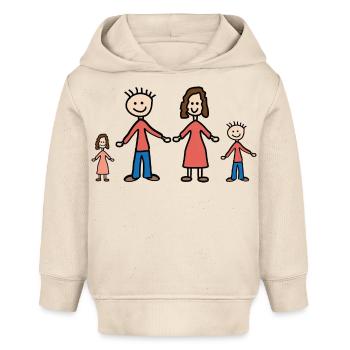 Familie - Baby Organic Hoodie Baby Cruiser von Stanley/Stella - Natur - Vorne