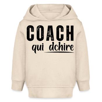 Coach Wer - Baby Organic Hoodie Baby Cruiser von Stanley/Stella - Natur - Vorne