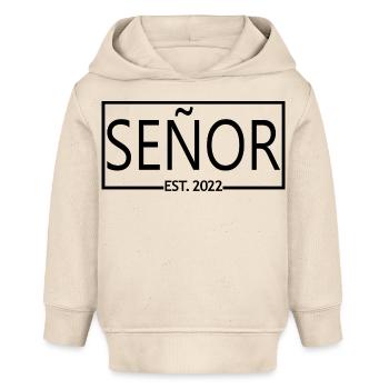 2022 Hochzeitsfeier des Verlobungsbräutigams - Baby Organic Hoodie Baby Cruiser von Stanley/Stella - Natur - Vorne