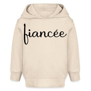 Verlobte passende Verlobung Hochzeit Flitterwochen - Baby Organic Hoodie Baby Cruiser von Stanley/Stella - Natur - Vorne