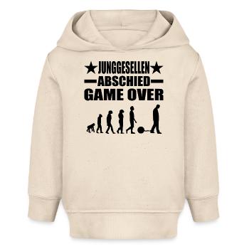 Junggesellenabschied - Baby Organic Hoodie Baby Cruiser von Stanley/Stella - Natur - Vorne