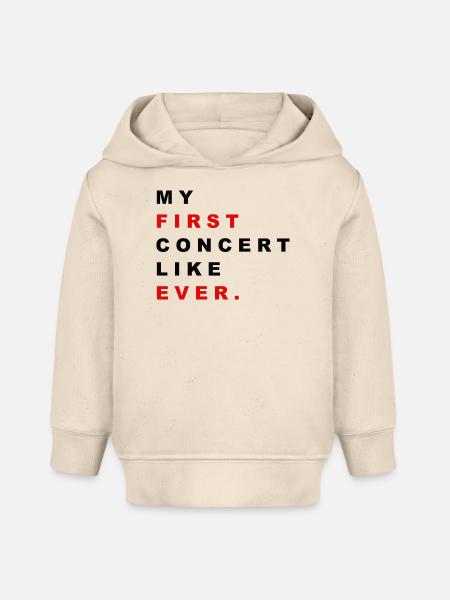 FIRST CONCERT - Baby Organic Hoodie Baby Cruiser von Stanley/Stella - Natur