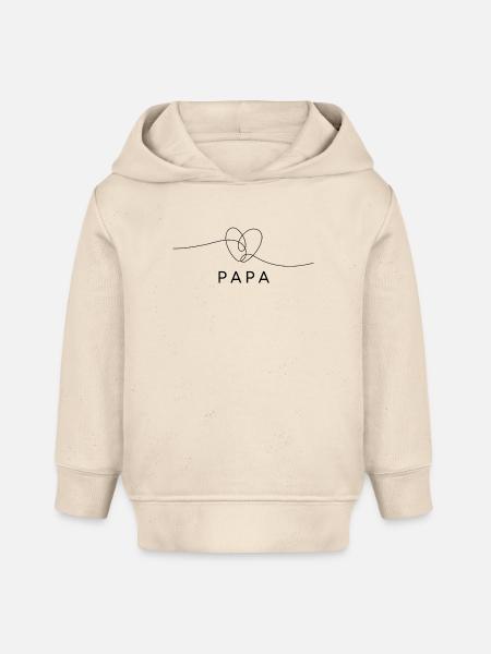 Papa - Baby Organic Hoodie Baby Cruiser von Stanley/Stella - Natur