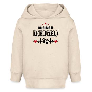 Kleiner Bengel Engel Baby Sprüche - Baby Organic Hoodie Baby Cruiser von Stanley/Stella - Natur - Vorne