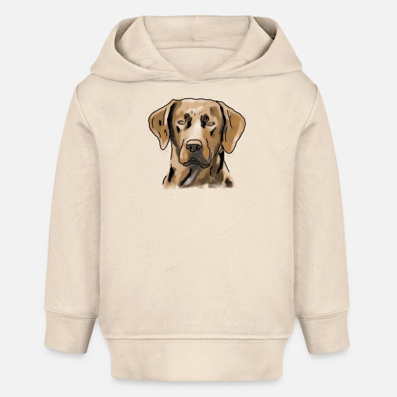 Labrador - Vauvan huppari luomu Stanley/Stellalta - pehmeä ecru