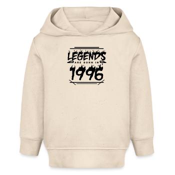 Legende 1996 - Jahrgang 1996 - Baujahr 1996 - Baby Organic Hoodie Baby Cruiser von Stanley/Stella - Natur - Vorne