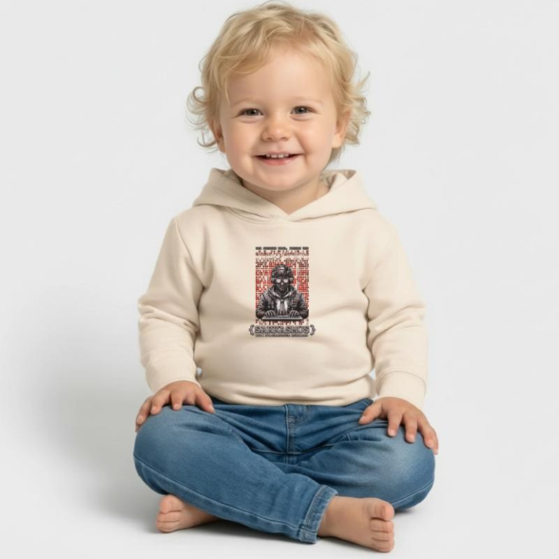 Je parle HTML, Python et sarcasme Sweat à capuche bébé bio Stanley/Stella