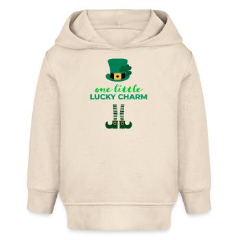 One little lucky charm - Baby Organic Hoodie Baby Cruiser von Stanley/Stella - Natur - Vorne
