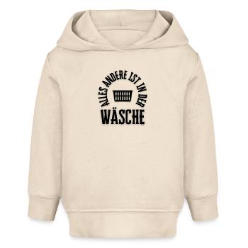 Geschenkidee Chaot des Alltags Geschenk Haushalt - Baby Organic Hoodie Baby Cruiser von Stanley/Stella - Natur - Vorne