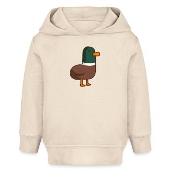 Ente - Baby Organic Hoodie Baby Cruiser von Stanley/Stella - Natur - Vorne