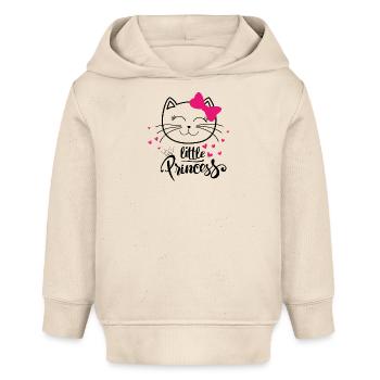 Petites Princesses Petites Princesses Bébé Dictons - Sweat à capuche bébé bio Stanley/Stella - écru doux - Devant