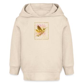 Vogel. Respekt. - Baby Organic Hoodie Baby Cruiser von Stanley/Stella - Natur - Vorne
