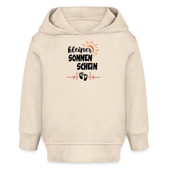 Kleiner Sonnenschein Sonne Baby Säugling - Baby Organic Hoodie Baby Cruiser von Stanley/Stella - Natur - Vorne