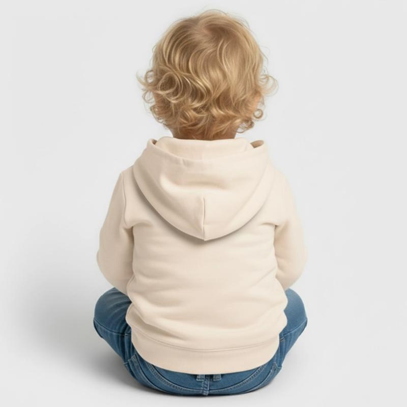 Tulip Pattern Baby Organic Hoodie by Stanley/Stella