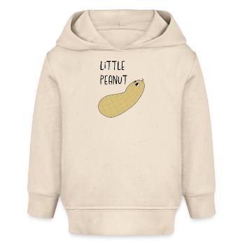 Little Peanut - Baby Organic Hoodie by Stanley/Stella - soft Ecru - Front