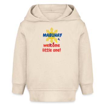 Mabuhay Baby - Baby Organic Hoodie Baby Cruiser von Stanley/Stella - Natur - Vorne