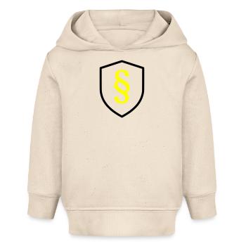 Paragraph Schild Gesetz - Baby Organic Hoodie Baby Cruiser von Stanley/Stella - Natur - Vorne