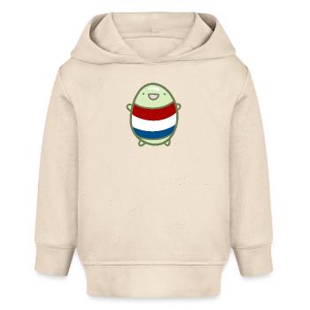 Süße Bohne - Niederlande - Baby Organic Hoodie Baby Cruiser von Stanley/Stella - Natur - Vorne