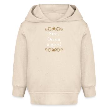Lustiges Zitat Perceval - Baby Organic Hoodie Baby Cruiser von Stanley/Stella - Natur - Vorne