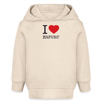 J’ADORE ERFURT - Sweat à capuche bébé bio Stanley/Stella - écru doux - Devant