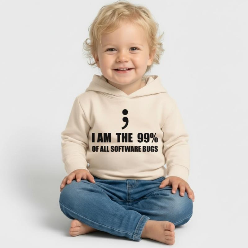 Computer Scientist Programmer Baby Organic Hoodie by Stanley/Stella