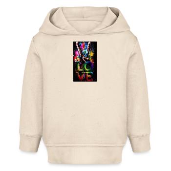 Mandala - Baby Organic Hoodie Baby Cruiser von Stanley/Stella - Natur - Vorne