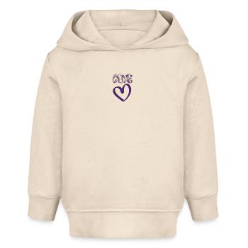 love one - Baby Organic Hoodie Baby Cruiser von Stanley/Stella - Natur - Vorne