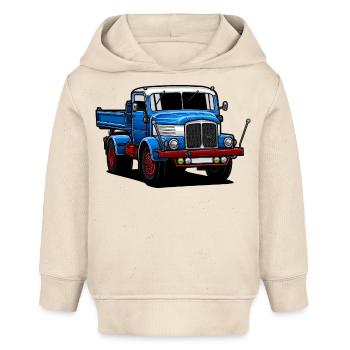 IFA S4000 | DDR | LKW // Illustration - Baby Organic Hoodie Baby Cruiser von Stanley/Stella - Natur - Vorne