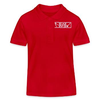 Plombier - Polo enfant bio Stanley/Stella - rouge - Devant