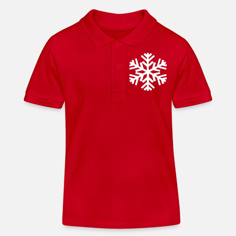 Kälte - Kinder Organic Poloshirt Mini Sprinter von Stanley/Stella - Rot