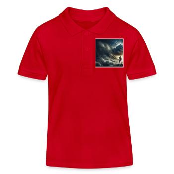 Résilience - Polo enfant bio Stanley/Stella - rouge - Devant