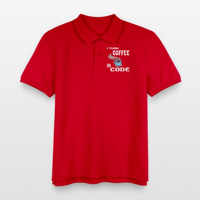 Developer Computerfreak Statement Programmierer Kinder Organic Poloshirt Mini Sprinter von Stanley/Stella