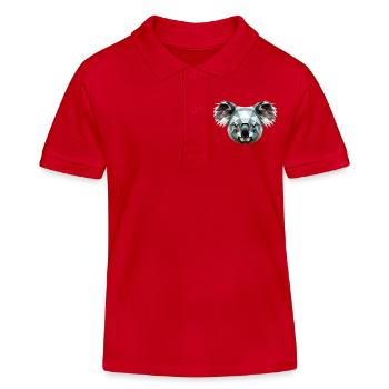 Koala Bear Australie Koala Bears Koala mignons Koala - Polo enfant bio Stanley/Stella - rouge - Devant