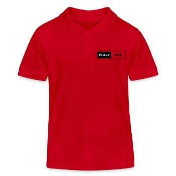 Lauser - Polo enfant bio Stanley/Stella - rouge - Devant