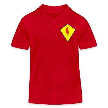 FC Salamat - Kids Organic Polo Shirt by Stanley/Stella - red - Front