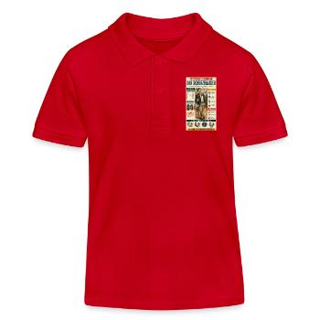 Der Schürzenjäger – jede Flirtchance zählt - Kinder Organic Poloshirt Mini Sprinter von Stanley/Stella - Rot - Vorne