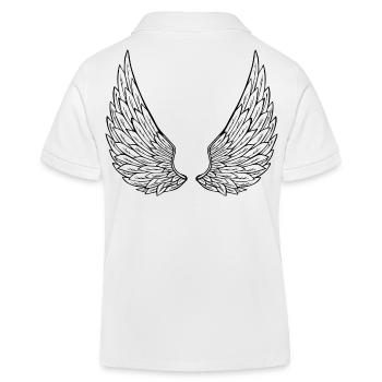 ailes d'anges - Polo enfant bio Stanley/Stella - blanc - Dos