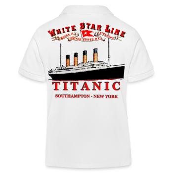 TITANIC CREATION Louis RUNEMBERG © Adagp - Polo enfant bio Stanley/Stella - blanc - Dos