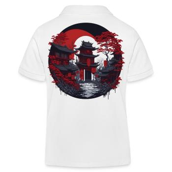 Quartier chinois - Polo enfant bio Stanley/Stella - blanc - Dos