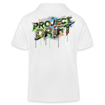 Camouflage Project Drift Tuner Street Style - Polo enfant bio Stanley/Stella - blanc - Dos