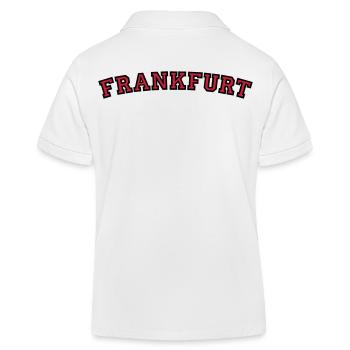 Francfort College Style - Polo enfant bio Stanley/Stella - blanc - Dos