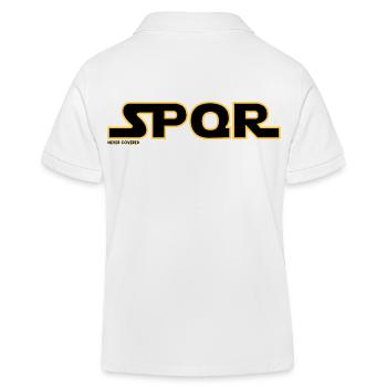 Bella Stellaria - SPQR - Roma Stellare - Polo enfant bio Stanley/Stella - blanc - Dos