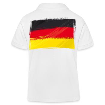 Drapeau, Drapeau, Allemagne fan - Polo enfant bio Stanley/Stella - blanc - Dos