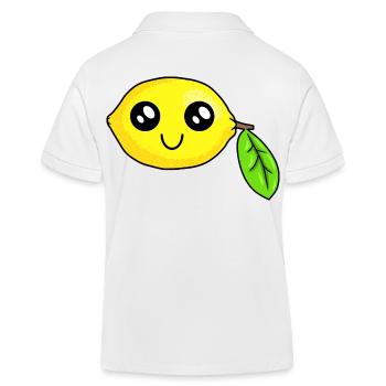 Citron Citron Fruit Fruit - Polo enfant bio Stanley/Stella - blanc - Dos