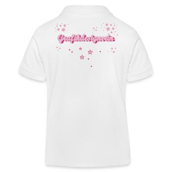 Illustrator Abschluss-Geschenk Grafikdesignerin - Kinder Organic Poloshirt Mini Sprinter von Stanley/Stella - Weiß - Hinten