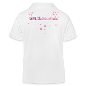 Kfz-Mechaniker Abschluss-Geschenk - Kinder Organic Poloshirt Mini Sprinter von Stanley/Stella - Weiß - Hinten