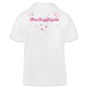 Pflegekraft Abschluss-Geschenk Krankenpflegerin - Kinder Organic Poloshirt Mini Sprinter von Stanley/Stella - Weiß - Hinten