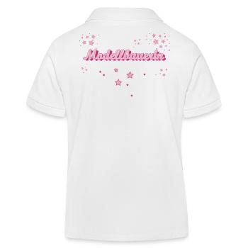 Créateur de modèles de cadeaux de graduation technique - Polo enfant bio Stanley/Stella - blanc - Dos