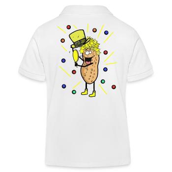 Peanut Stars Starlet Nut Show Stage Star - Polo enfant bio Stanley/Stella - blanc - Dos