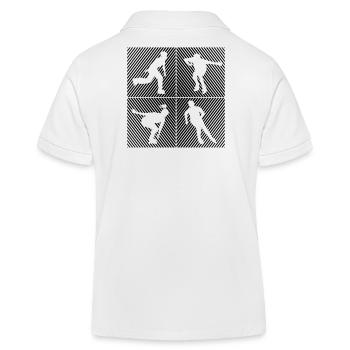 Rollers Rollers Rollers Rollers - Polo enfant bio Stanley/Stella - blanc - Dos